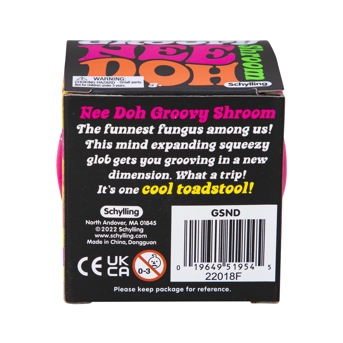 NeeDoh Groovy Shroom 12