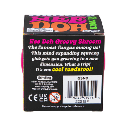 NeeDoh Groovy Shroom 12