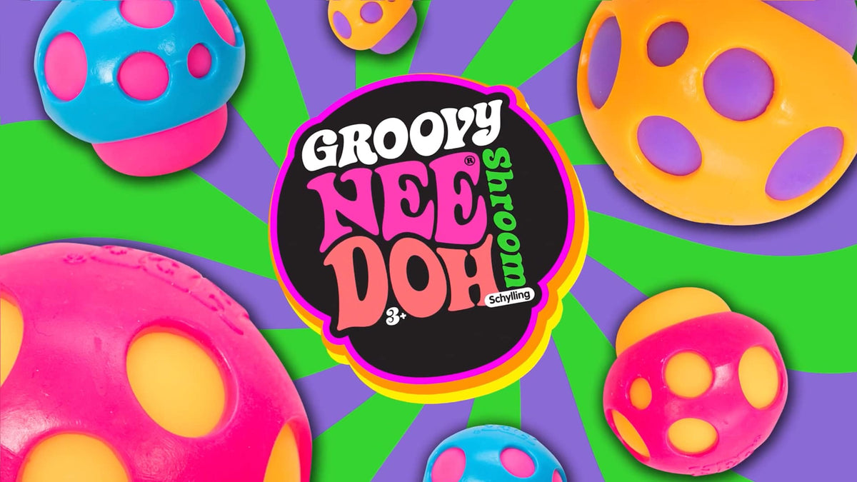 NeeDoh Groovy Shroom 3