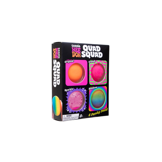 Teenie NeeDoh Quad Squad Multipack 1