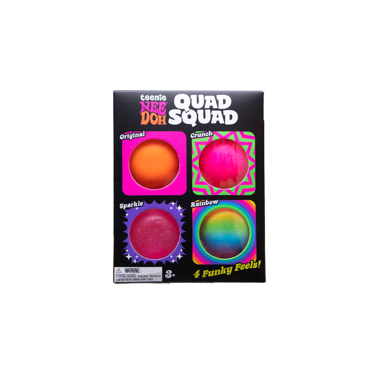 Teenie NeeDoh Quad Squad Multipack 2