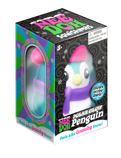 NeeDoh Polar Glow Penguin 1