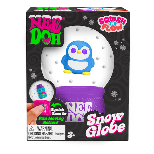 NeeDoh Squish N Flow Snow Globe 1