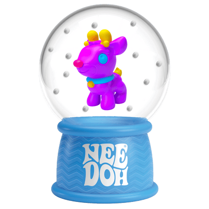 NeeDoh Squish N Flow Snow Globe 5