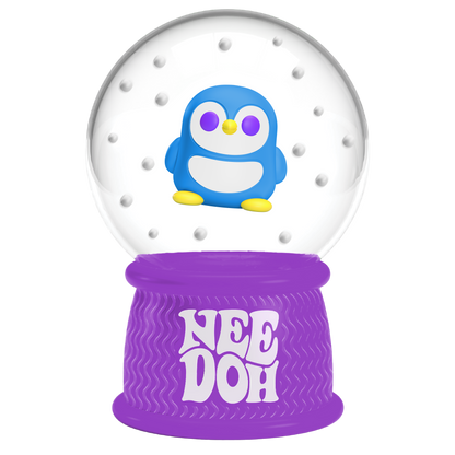NeeDoh Squish N Flow Snow Globe 4