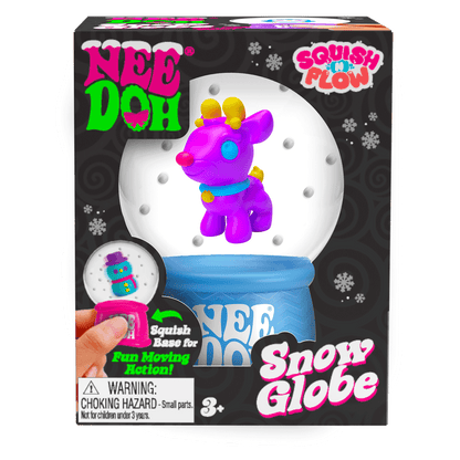 NeeDoh Squish N Flow Snow Globe 2