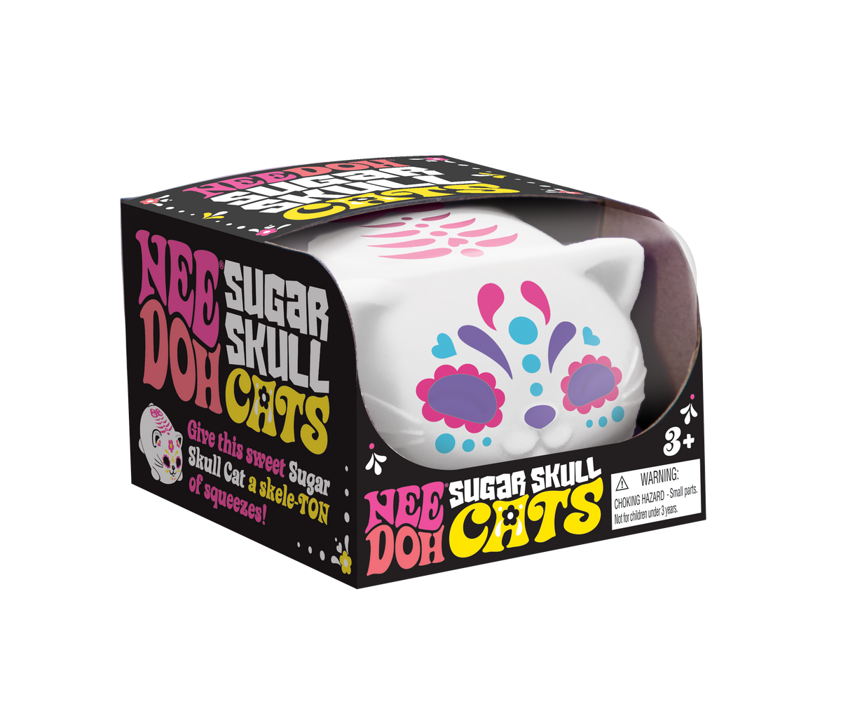 NeeDoh Sugar Skull Cats 7