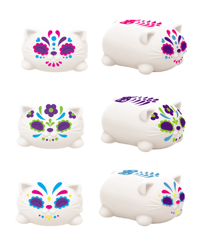 NeeDoh Sugar Skull Cats 1