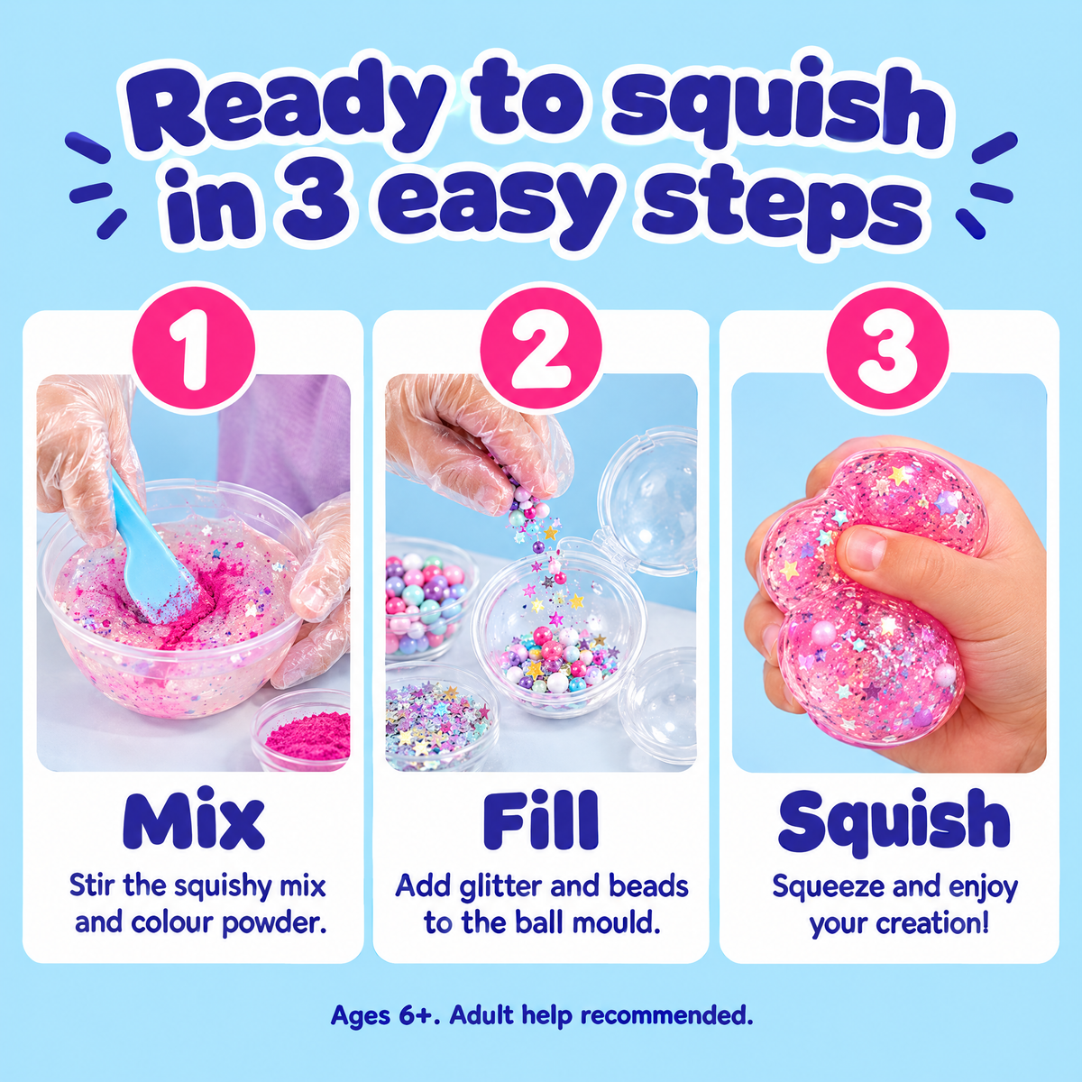 DIY squishy kit